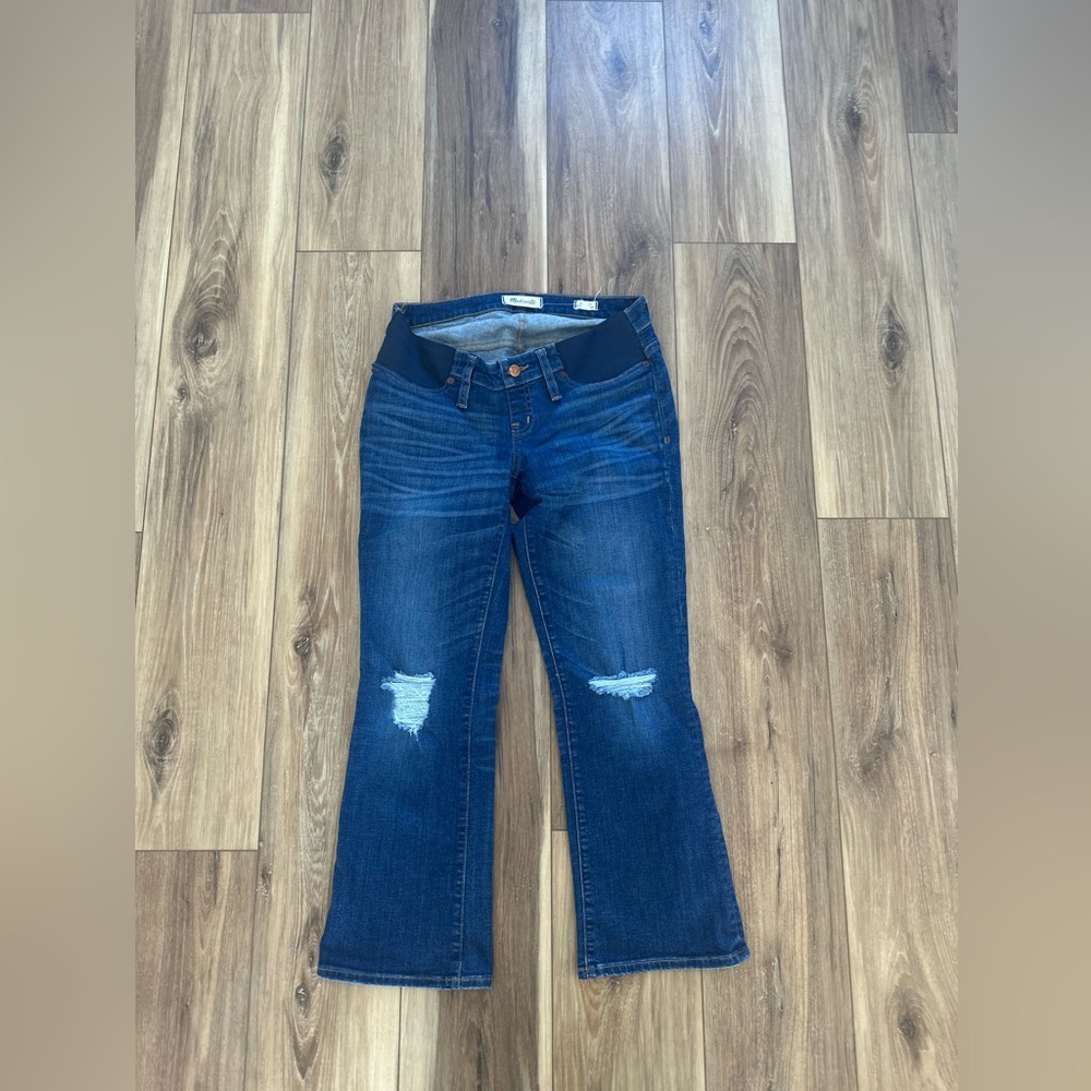 Madewell Blue Distressed Women Jeans